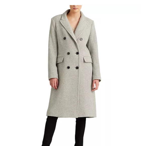 ⭐️ Ralph Lauren Herringbone Gray Blazer - Picture 2 of 11